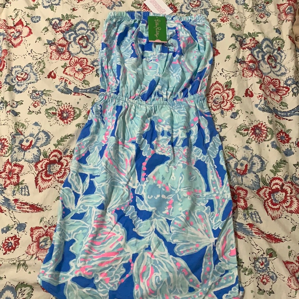 NWT Strapless Lilly Pulitzer Dress SZ XXS